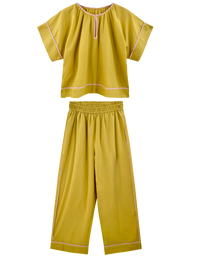 Pajama Pant Set in Sulphur