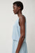 Vladimir Karaleev Basic Tank in Light Blue Tencel