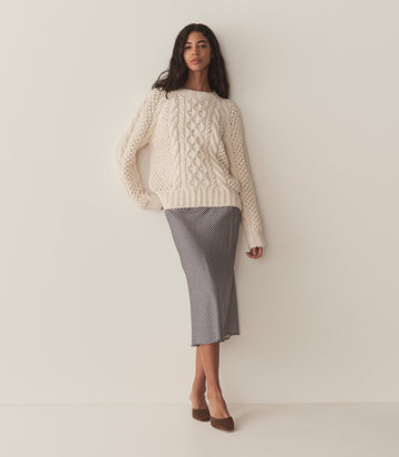 WITHROWE SWEATER -- IVORY