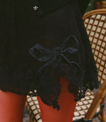 YSABELL SKIRT -- BLACK