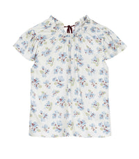 YVIE TOP -- BLEU FROLICKING FLORAL