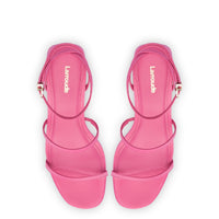 Gio Sandal In Pink Satin